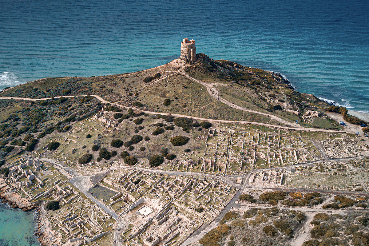 villa asfodeli tresnuraghes sardegna territorio sinis tharros