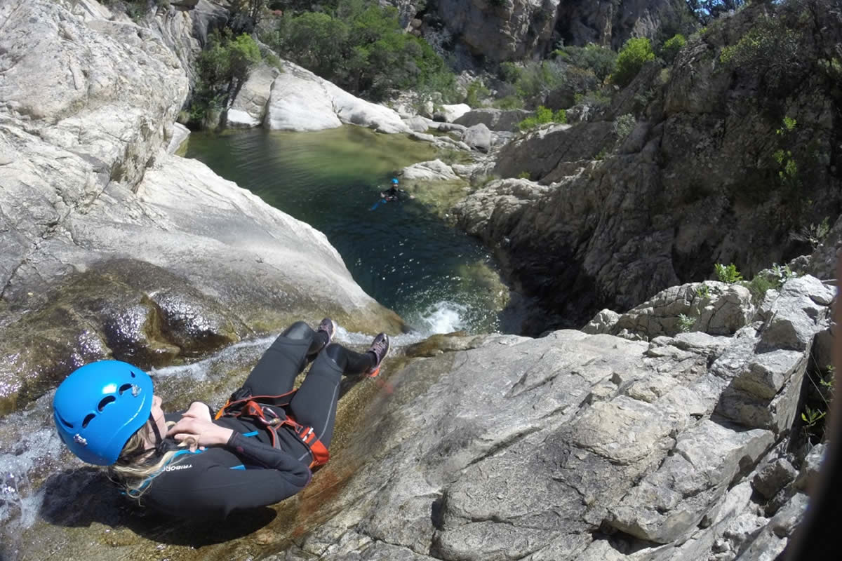 camping village calapineta siniscola sardegna canyoning