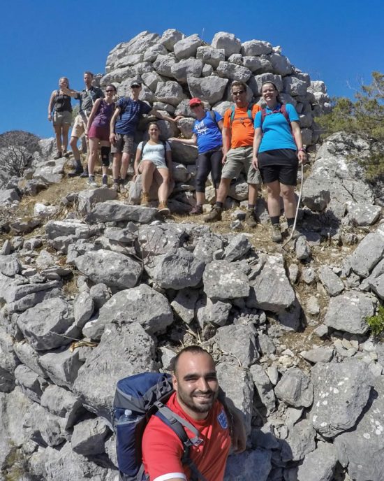 camping village calapineta siniscola sardegna sport trekking