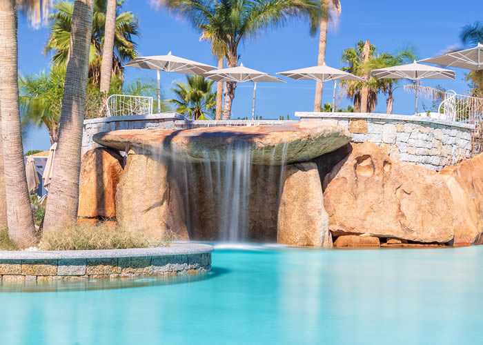 hotel club saraceno arbatax sardegna le piscine tropicali