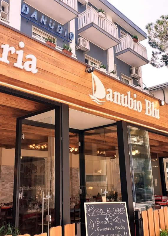 hotel danubio jesolo veneto pizzeria ristorante