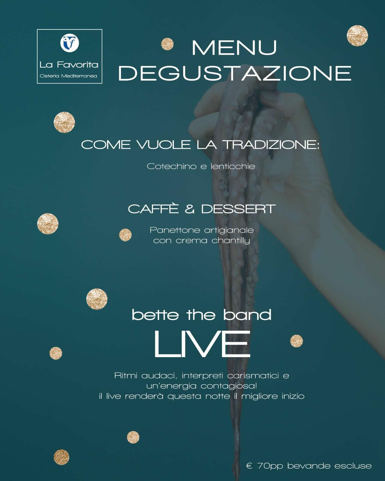 hotel la favorita calagone in ogliastra in saredegna festivita menu 1