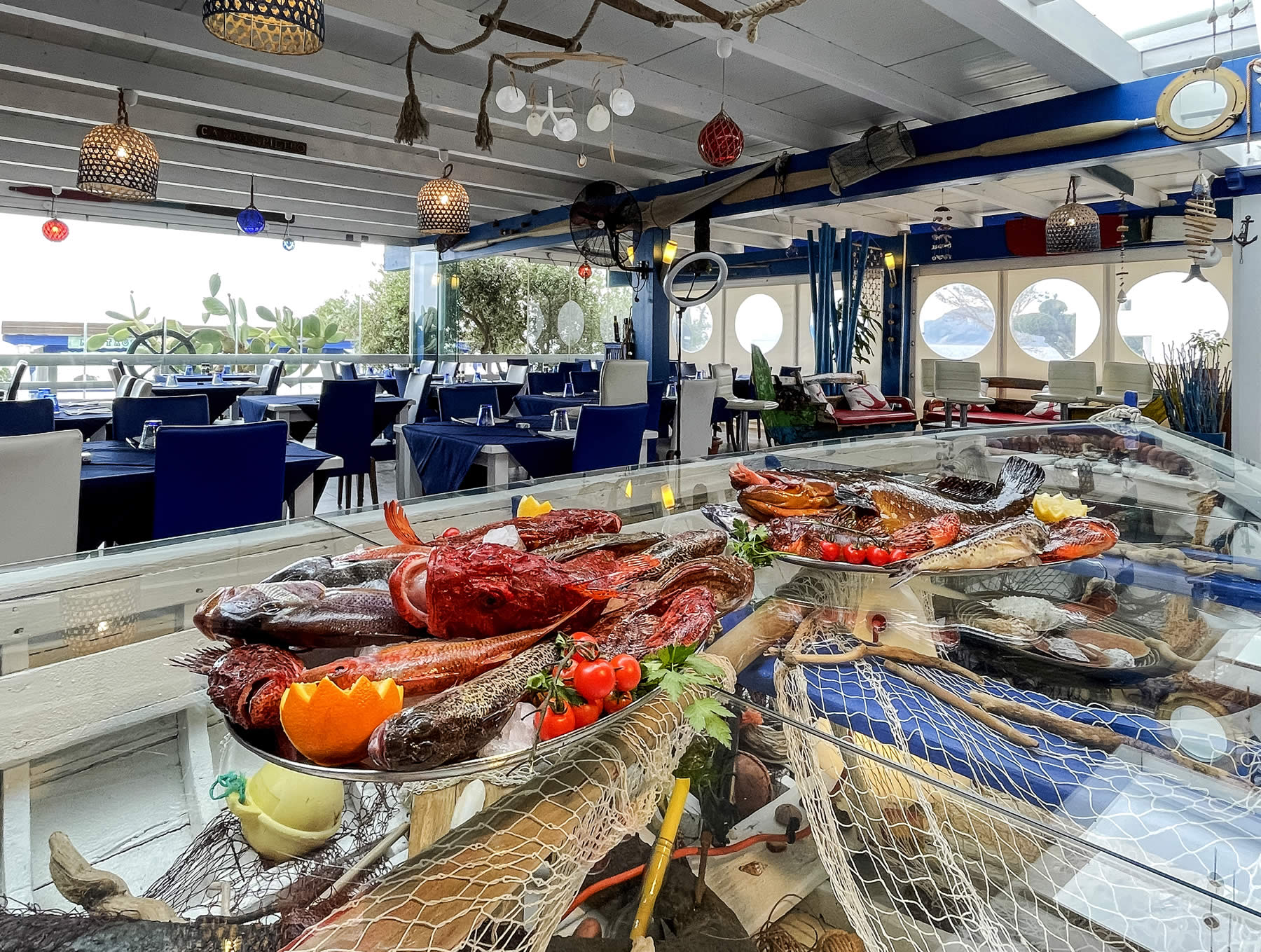 hotel la favorita calagone in ogliastra in saredegna fronte mare il ristorante