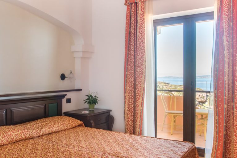 Hotel Lido degli Spagnoli Portoscuso Sardinien Zimmer Meer