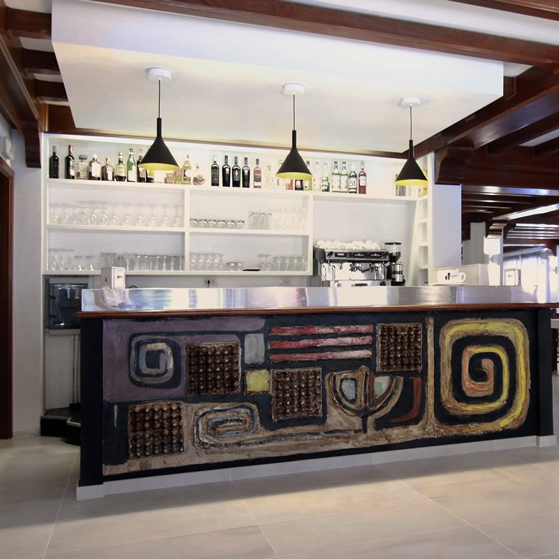 hotel nettuno cala gonone sardegna bar