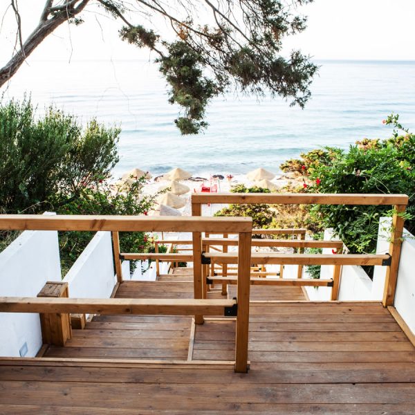 hotel new barcavela pula in sardegna accesso spiaggia