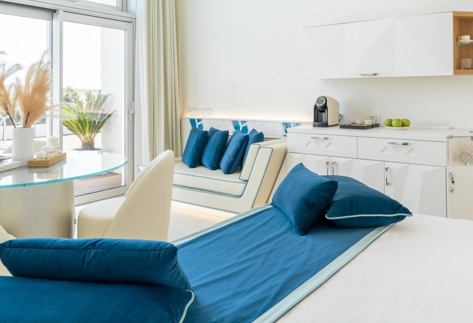 Panoramica della Family Suite dell'Hotel New Bussola